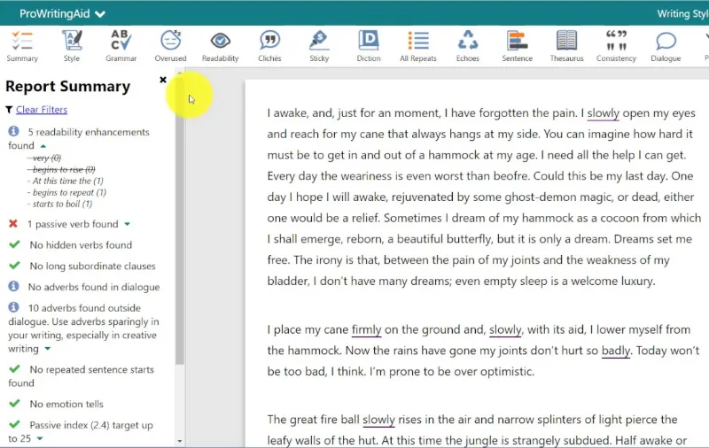 Jenni AI Alternatives:ProWritingAid